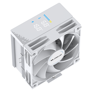 พัดลมระบายความร้อนซีพียู P50i DIG WH 5 Heat Pipe สำหรับเคสคอมพิวเตอร์ Intel LGA 115X/<span class=keywords><strong>1200</strong></span>/1700/1851 สำหรับ AMD <span class=keywords><strong>Ryzen</strong></span> AM4/AM5 <span class=keywords><strong>TDP</strong></span> 230W - Product Image 3