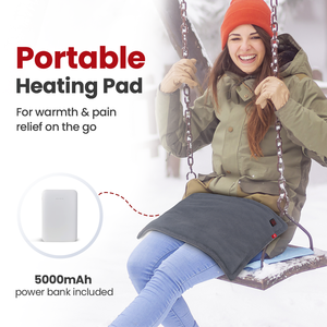 Multi-função ponderada USB aquecimento cobertor Wearable com três ajuste de temperatura e função AUTO-off - Product Image 3