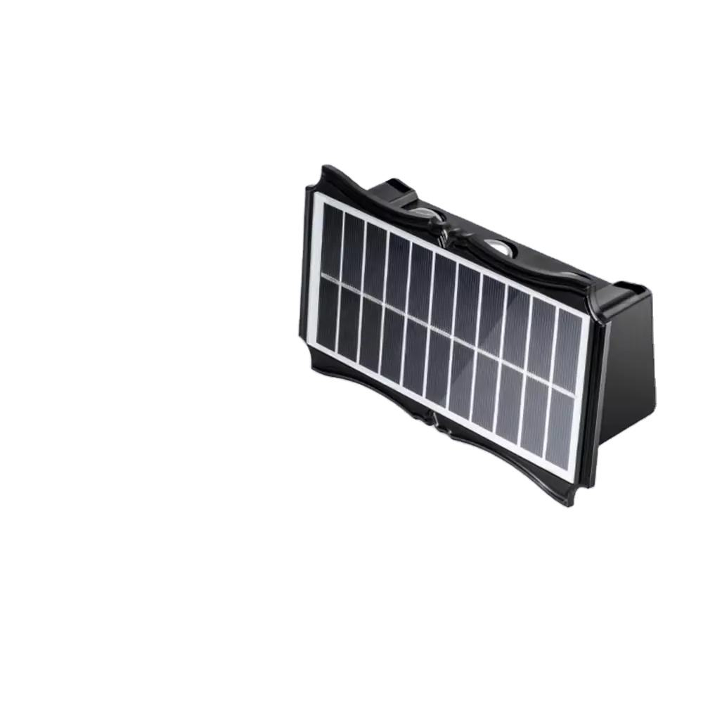 RGB Solar LED Wall Light, Double Sided Glow IP65 Waterproof Outdoor Garden Landscape Lamp for Yard Decoration