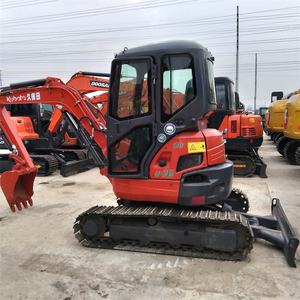 <span class=keywords><strong>Mini</strong></span>-excavatrice sur chenilles d'occasion U-35, 3,5 tonnes, 17,8 kW, pompe KYB, moteur hydraulique, compacte, à rotation zéro, pour travaux <span class=keywords><strong>de</strong></span> construction et agricoles - Product Image 4