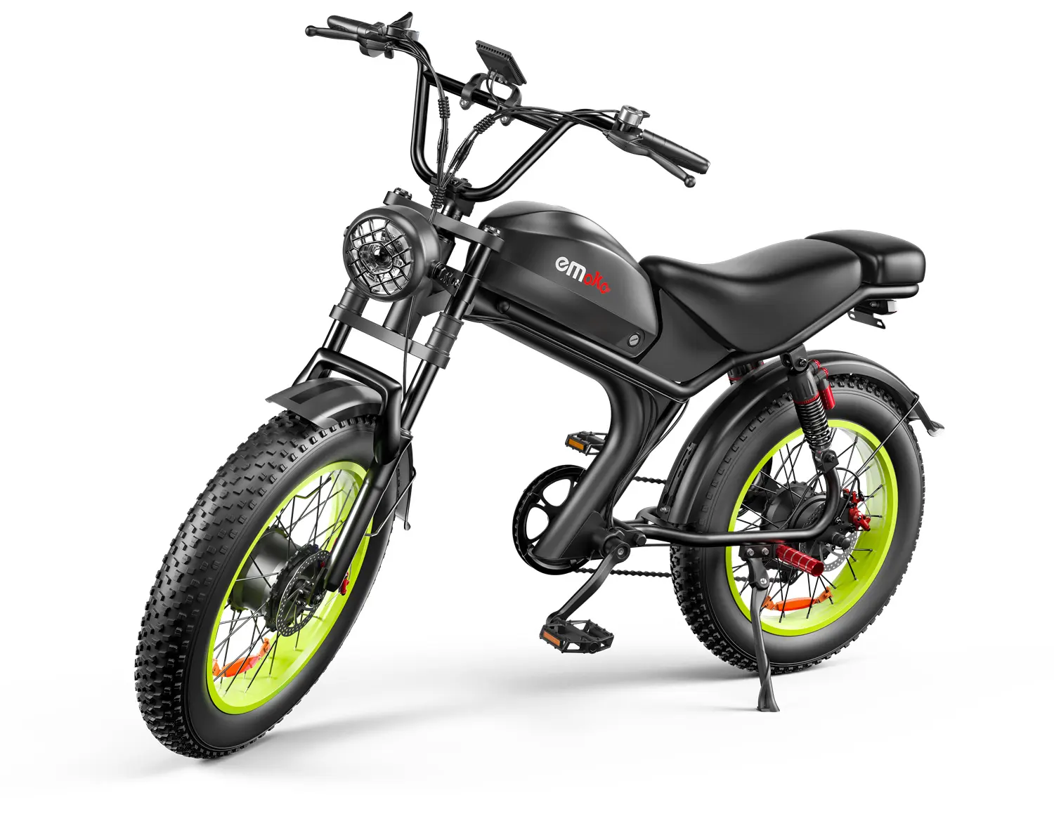 Emoko C93 20 pouces 250w 350w 750w 1000w double moteur vélo électrique plage gros pneu vélo tout-terrain e-bike vélo tout-terrain