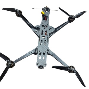 7 Inch Carbon Fiber FPV <b>Drone</b> Frame Kit 5mm Arm Long Range <b>Quadcopter</b> Freestyle Racing DIY <b>Drone</b> Frame For Cinema Shooting - Product Image 2
