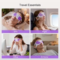 Masque oculaire auto-chauffant personnalisé avec logo, masque oculaire à vapeur, masque oculaire pour dormir, masque oculaire chauffant pour soulager les yeux
