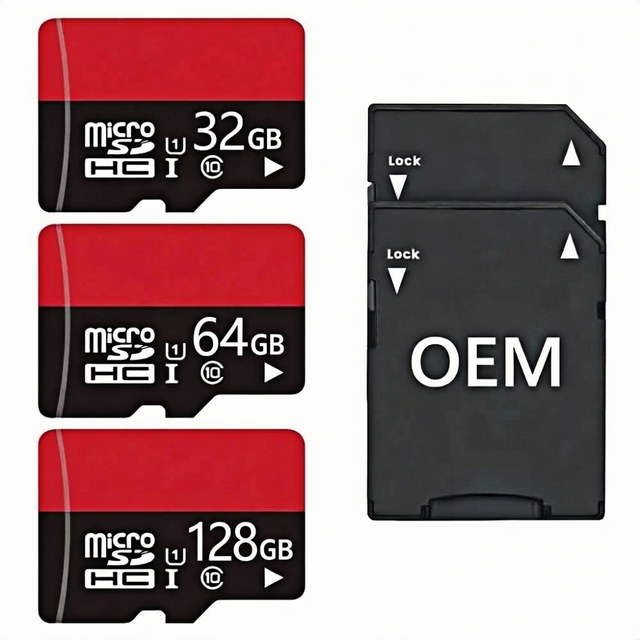 Micro Transflash Card 32GB to 128GB TF Memory Card for E Reader E Ink Device OEM Custom Logo Factory CE RoHS FCC Certified