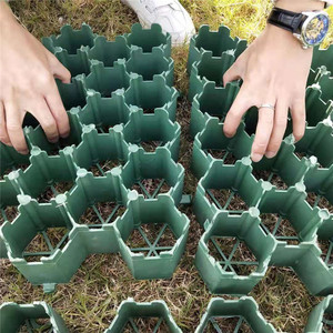 50mm HDPE <span class=keywords><strong>pelouse</strong></span> grille parking herbe pavage et allée gravier grille gazon pavé fournisseur stationnement verdissement herbe bonne résilience - Product Image 4
