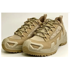 TSB08 Brown Green CP Customized Outdoor Brown Ankle Middle Cut <b>Boots</b> Ankle Height <b>Hiking</b> Outdoor Heavy Duty Training Shoes - Product Image 1