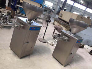 Máquina Automática Comercial para Embutir Salchichas, Máquina Neumática Cuantitativa para Retorcer y Embutir Salchichas, Máquina Cuantitativa para Rellenar Salchichas - Product Image 4