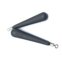 1/8 3/16 1/4 5/16 3/8 1/2 5/8 3/4 1oz tungstène nouveau poids maigre nouveau Drop Shot basse pêche poids plomb avec Clip oeillet