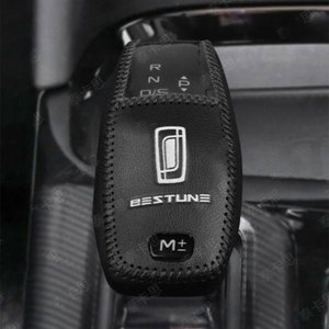 Leder-Schalthebelkopf-Polster Schaltknauf-Abdeckung für Bestune T55 2021 2022 2023 2024 2025 Auto-Tuning - Product Image 4