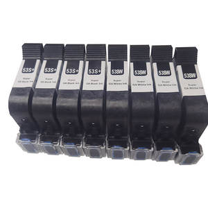 Haute Qualité 42ML Séchage Rapide En Ligne Emballage <span class=keywords><strong>Code</strong></span> Machine <span class=keywords><strong>De</strong></span> Codage Thermique Jet Blanc Rechargé Cartouche D'encre Noire - Product Image 2