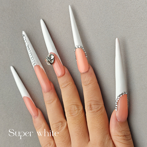 Ensemble de <span class=keywords><strong>vernis</strong></span> à ongles en gel UV noir et blanc, haute pigmentation, <span class=keywords><strong>semi</strong></span>-<span class=keywords><strong>permanent</strong></span>, <span class=keywords><strong>vernis</strong></span> à ongles en gel auto-nivelant - Product Image 4
