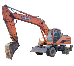 Used Doosan DH210W-7 Wheel <strong>Excavator</strong> 90% <strong>NEW</strong> with Engine Motor &amp; PLC From Korea - Product Image 1