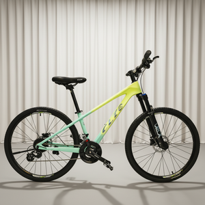Vélo de montagne 24 vitesses avec suspension avant, transmission, cadre en fibre de carbone aérodynamique 700C, 24 vitesses, transmission fluide - Product Image 4