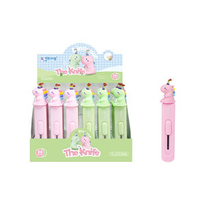 Couteau utilitaire mignon Yalong, mini couteau kawaii, artefact de coupe, couteau de coupe, fournitures de papeterie de bureau, vente en gros - Product Image 1