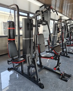 Équipement de musculation professionnel pour la maison, station d'exercices multifonctionnelle, ensemble de machines de musculation, réglable, 4 stations, acier au carbone - Product Image 4
