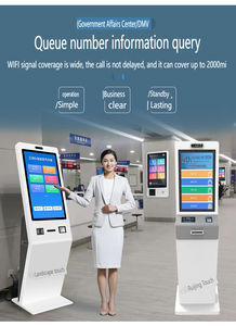 WUXIN - Sistema de Gestión de Colas con Pantalla Táctil de 17, 19 y 21.5 Pulgadas, SDK Habilitado, Reconocimiento Facial, <span class=keywords><strong>para</strong></span> Bancos/Hospitales/Gobierno - Product Image 3