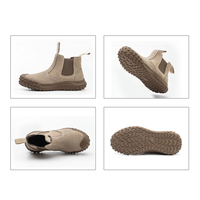 Chaussures de sécurité antidérapantes et anti-perforation, résistantes au feu, avec embout en acier, chaussures de travail imperméables pour hommes