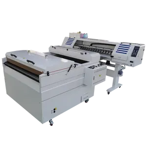 24 Inch Plotter Dtf 60 Cm T-Shirt Dtf Printer Machine Printer 24 Inch Dubbele Koppen Alles In Een Dtf Printer Met Shaker