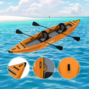 <span class=keywords><strong>Kayak</strong></span> <span class=keywords><strong>gonflable</strong></span> <span class=keywords><strong>de</strong></span> tourisme et <span class=keywords><strong>de</strong></span> pêche en PVC, prix d'usine, 2 places, avec la meilleure qualité - Product Image 5