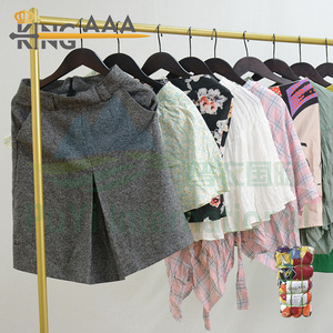 กระโปรงสั้นผ้าฝ้าย Puyi เสื้อผ้า<span class=keywords><strong>มือ</strong></span>สองจากญี่ปุ่น - Product Image 6