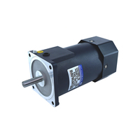 Moteur à vitesse variable monophasé 180W AC, contrôleur de vitesse pour moteur à induction, boîtier en alliage d'aluminium 90mm avec bride