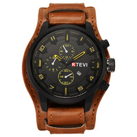 Montre de sport pour homme, style coréen tendance, unique, pour étudiant, TikTok, grand cadran