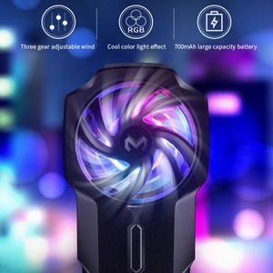 MEMO FL05 <b>Phone</b> Cooling Fan <b>Mobile</b> <b>Phone</b> Cooler for <b>Gaming</b> with Colored Lights - Product Image 2