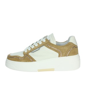 Scarpe da ginnastica autunnali bianche/Beige Ne835 a ammortizzazione bassa leggero stile Soft Mesh scarpe da passeggio usa e getta per camminare comodamente - Product Image 1