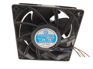 12000RPM <span class=keywords><strong>topfan</strong></span> 120mm แกนพัดลม120x120x38mm Ip68พัดลมกันน้ำ12V/24V/48V - Product Image 4