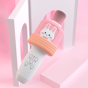 Sistema de Karaoke de doble micrófono K7 con bajo de eco ajustable y control de volumen para entretenimiento en el hogar o en el club - Product Image 2