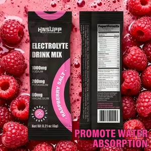 Suplemento en polvo de electrolitos de hidratación OEM Suplemento mineral multivitamínico para adultos Múltiples paquetes sin azúcar disponibles - Product Image 4