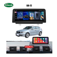Liush 10,25 pulgadas Carplay estéreo GPS navegación Multimedia para BMW 1 serie E87 2004-2011 coche Radio pantalla táctil con Android