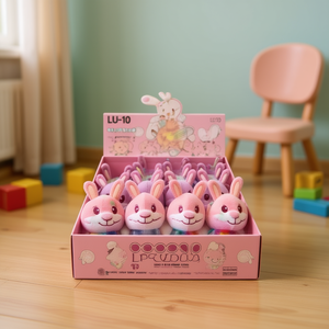 Conejo de peluche LU-10 de 11CM-30CM, juguete de Pascua para niños de 2 a 4 años, unisex, relleno de algodón PP suave. - Product Image 2