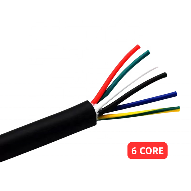 Wholesale Copper Wire 0.15mm 0.2mm 0.3mm 0.75mm 20awg 18awg 16awg 14awg Flex PVC Unshielded Control Cable