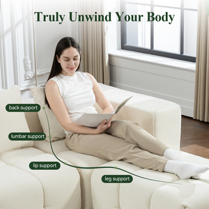 Cheap Drop Ship Luxury Meroow MS2 Modular <b>Sofa</b> Bed Wood-Free Quiet Compressed <b>Sofa</b> for UK Modern Living Room - Product Image 2