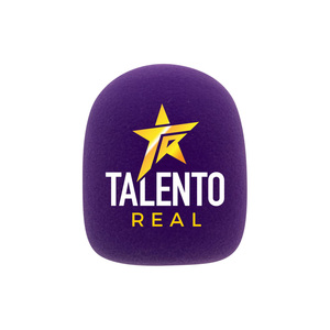 Logotipo personalizado TV Mark Mic parabrisas <span class=keywords><strong>RODE</strong></span> inalámbrico <span class=keywords><strong>GO</strong></span> <span class=keywords><strong>II</strong></span> XLR entrevista micrófono tapa filtro esponja impresión cubierta micrófono parabrisas - Product Image 5