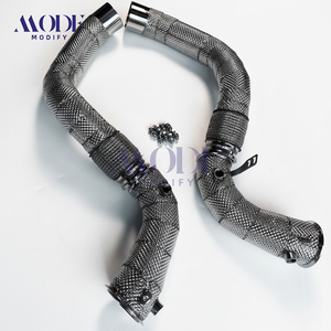 Tuberías de Escape Turbo de Alto Rendimiento con Protección Térmica para <span class=keywords><strong>BMW</strong></span> F90 M5 S63 4.4T 2018+, Barrera Térmica Avanzada, Juego de Tuberías de Competición - Product Image 5