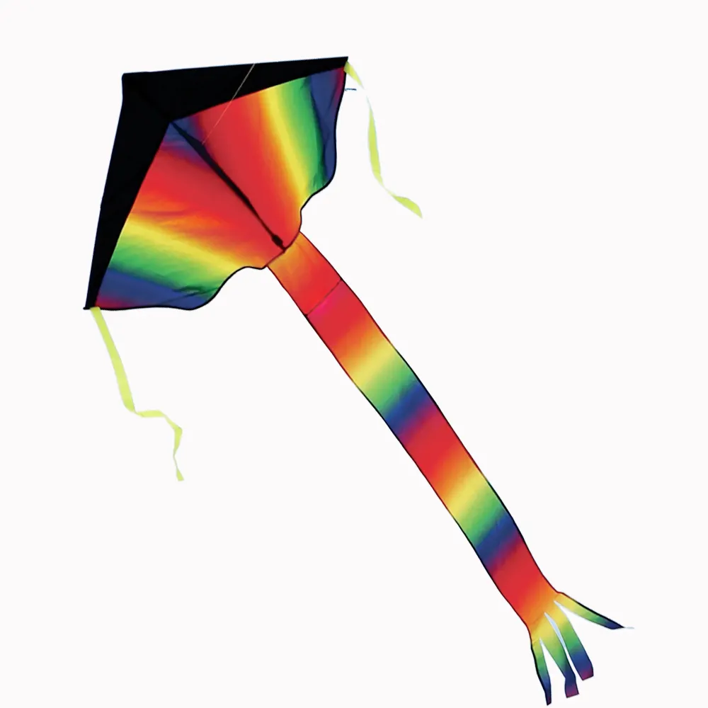 Grande delta arco-íris kite para crianças