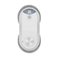 Robot de nettoyage de fenêtres électrique automatique pour usage domestique, réservoir d'eau de 85 ml, batterie Li 600 mAh, moteur sans balais, pulvérisation de brume ultrasonique