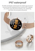 Smartwatch T8 Pro Ultrasottile per Uomo e Donna, Schermo AMOLED da 1,3 Pollici, Monitoraggio Frequenza Cardiaca, Chiamate e Musica