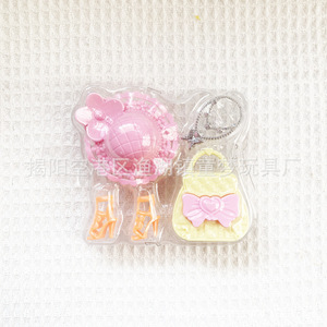 Accessoires pour poupées, chapeaux, chaussures, sacs, ensembles de jouets, accessoires, miroirs, peignes, jouets miniatures en blister pour jeux d'imitation - Product Image 5