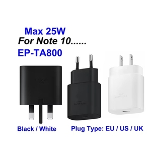 Para Samsung cargador 25W cargador súper rápido <span class=keywords><strong>USB</strong></span> <span class=keywords><strong>C</strong></span> adaptador de corriente para Samsung Galaxy 10/note 20/S20 S21 S22 - Product Image 2