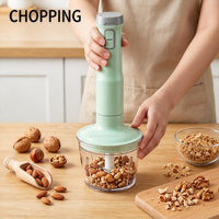 Mixeur Plongeant 4-en-1 de 700 ml avec Vitesse Variable, Tige en Acier Inoxydable, Multifonctionnel pour Mélanger, Hacher, Préparer des Aliments pour Bébé et des Sauces à Domicile
