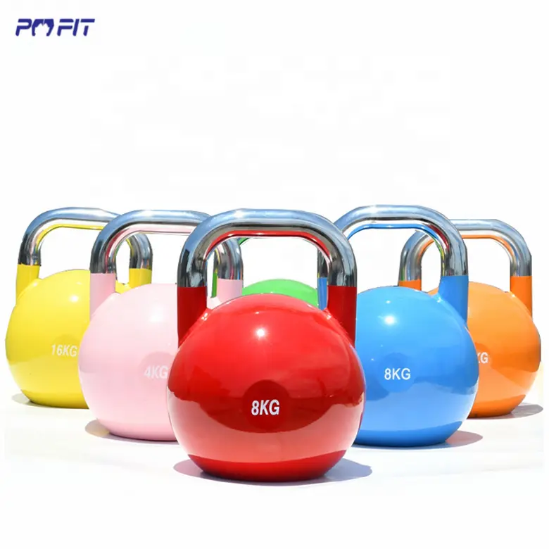 Powerlifting competition kettle bell dumbbell workout weightlifting kettlebell 24kg gym fitness steel competition kettlebell