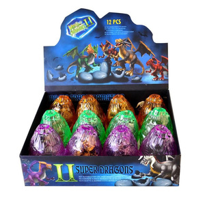 DIY Assembly Hell <strong>Dragon</strong> <strong>Eggs</strong> Toys 12 Pack Dinosaur <strong>Eggs</strong> Blind Box Plastic Assembly Dinosaur Models Toy - Product Image 1