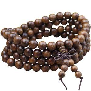 Black Rosewood 108 Bead Buddhist Prayer <b>Bracelet</b> 6 8mm Unisex Gift Jewelry - Product Image 5