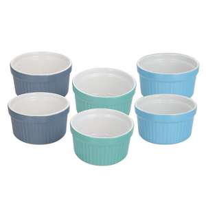De cerámica de ollas de 8oz moldes de soufflé de platos de cerámica hornear tazas crema tazas de pudín de Creme Brulee hielo Crea - Product Image 1