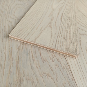 <span class=keywords><strong>Parquet</strong></span> en bois d'ingénierie de 14 mm et 15 mm, chêne massif brossé teinté couleur naturelle, chêne blanc, revêtements de sol en bois d'ingénierie - Product Image 3
