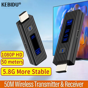 Bền 1080P Cho HDMI Không Dây Video Extender 50M <span class=keywords><strong>Receiver</strong></span> <span class=keywords><strong>Transmitter</strong></span> Dongle Adapter Cho TV Máy Tính Xách Tay PC Máy Ảnh Làm Bền - Product Image 5