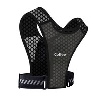 Nuevo Chaleco Deportivo Ligero y Transpirable de Poliéster con Soporte para Teléfono Móvil con Pantalla Táctil, Chaleco de Hidratación para Correr, Mochila para Deportes